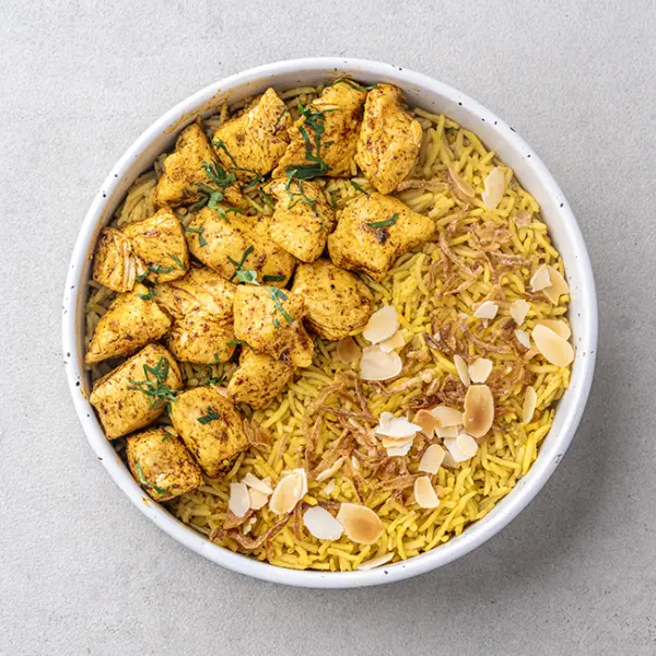 Chicken Kabsa with Daqoos